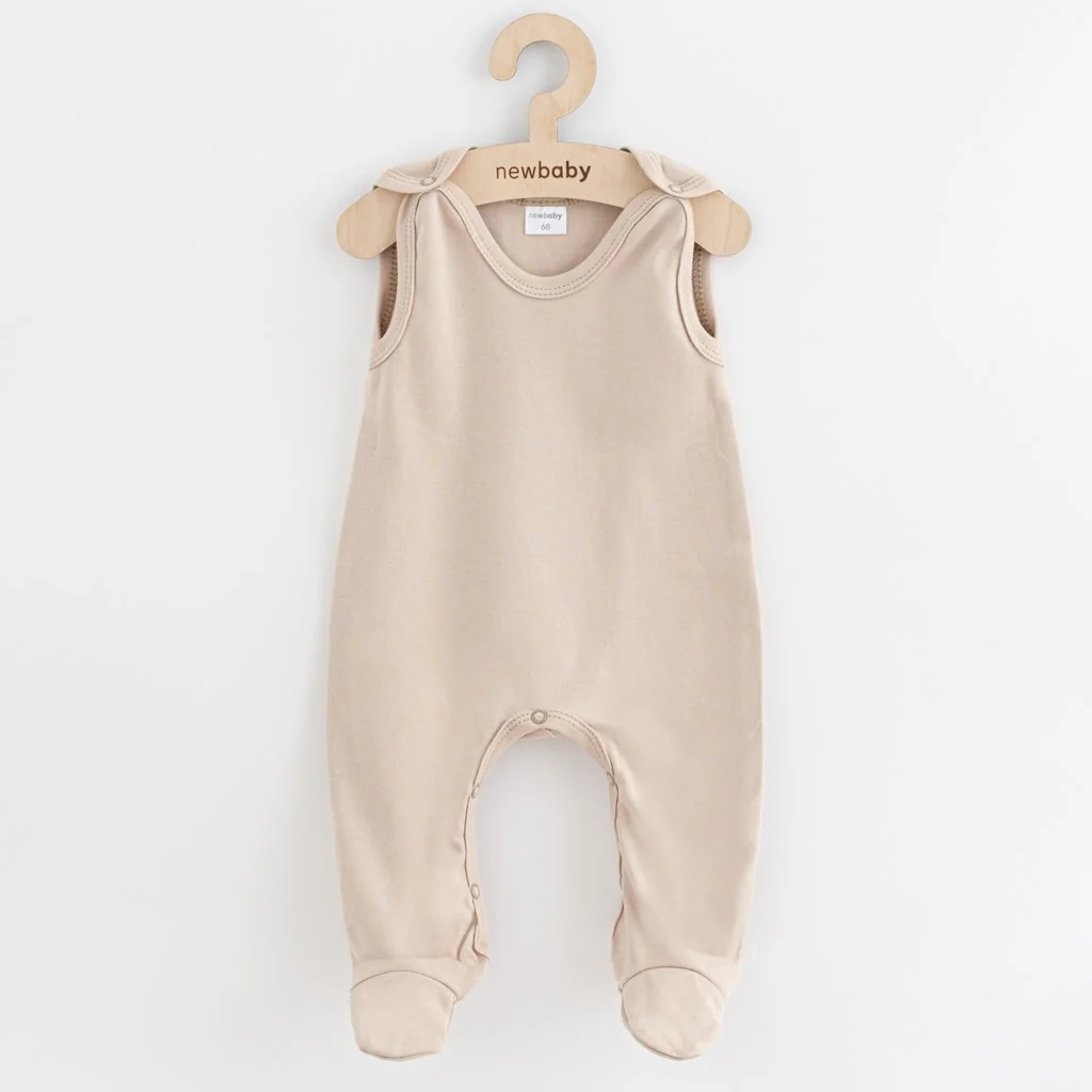 Dojčenské dupačky New Baby Classic II Uni 3ks béžové 56 (0-3m),