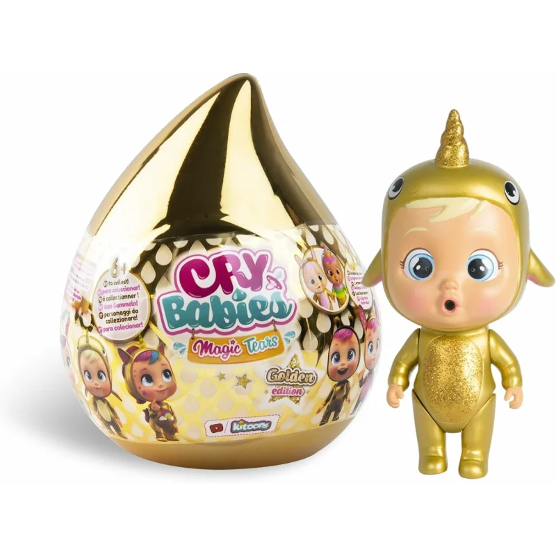 IMC Toys Cry Babies Magic Tears Zlatá edícia bábika IMC093348