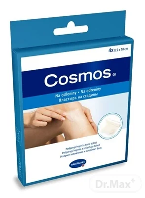 COSMOS Na odreniny 1×4 ks, náplasti 8,5x10 cm