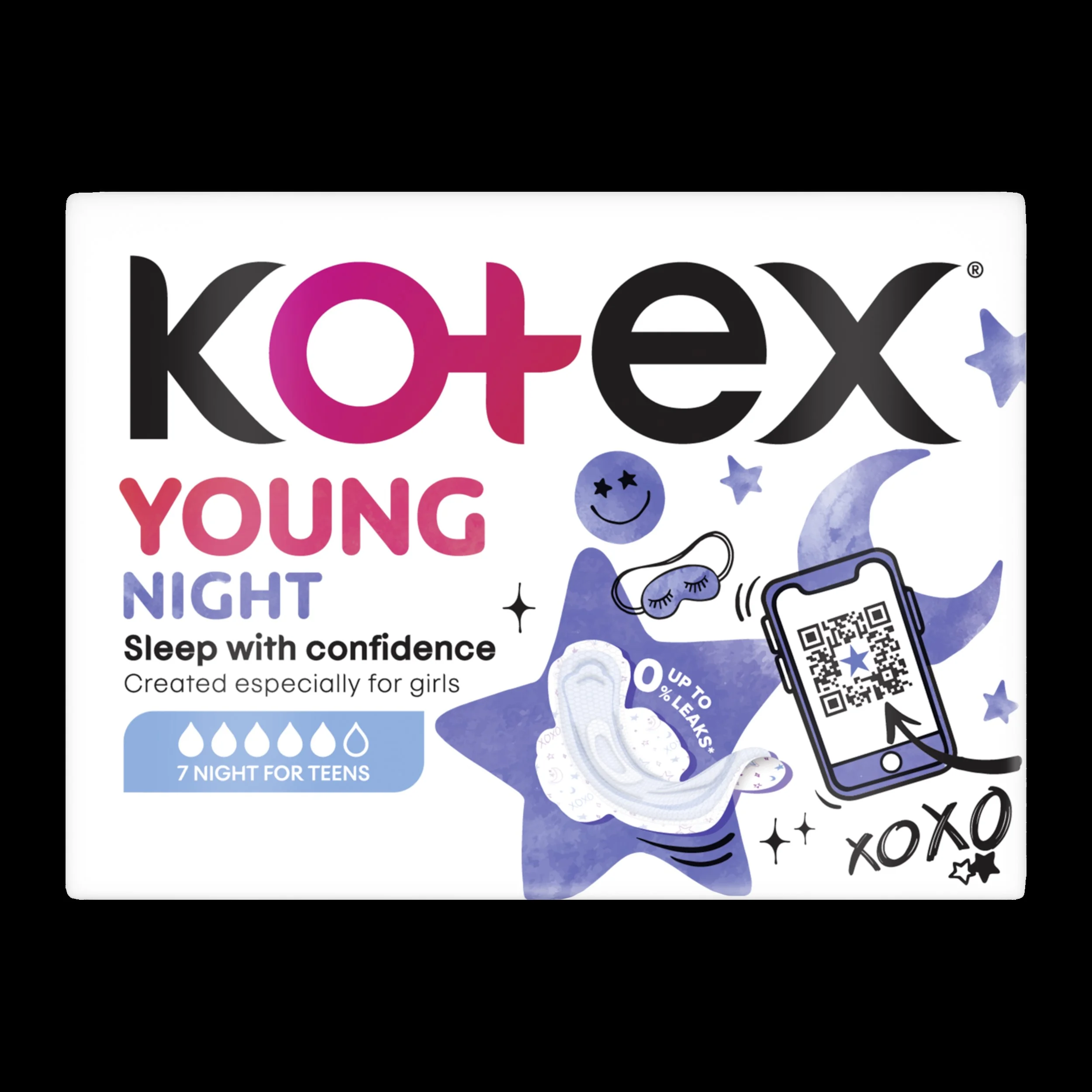 KOTEX YOUNG Night 7 ks