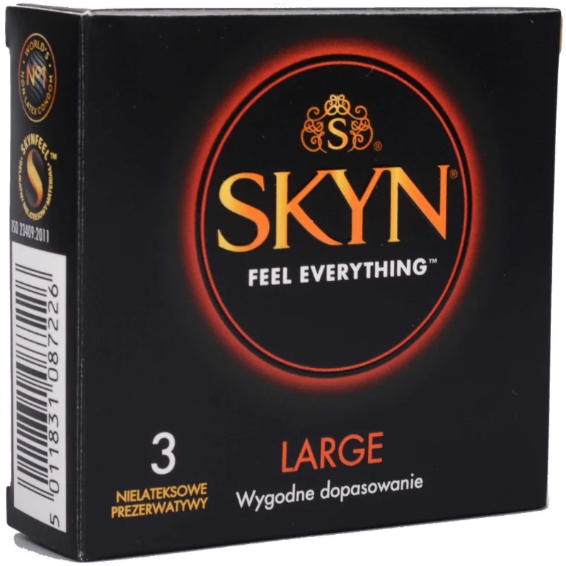 Mates SKYN Large krabička 3 ks