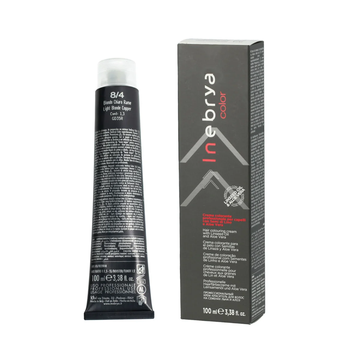 Inebrya Color Copper (8/4 Light Blonde Copper) 100 ml