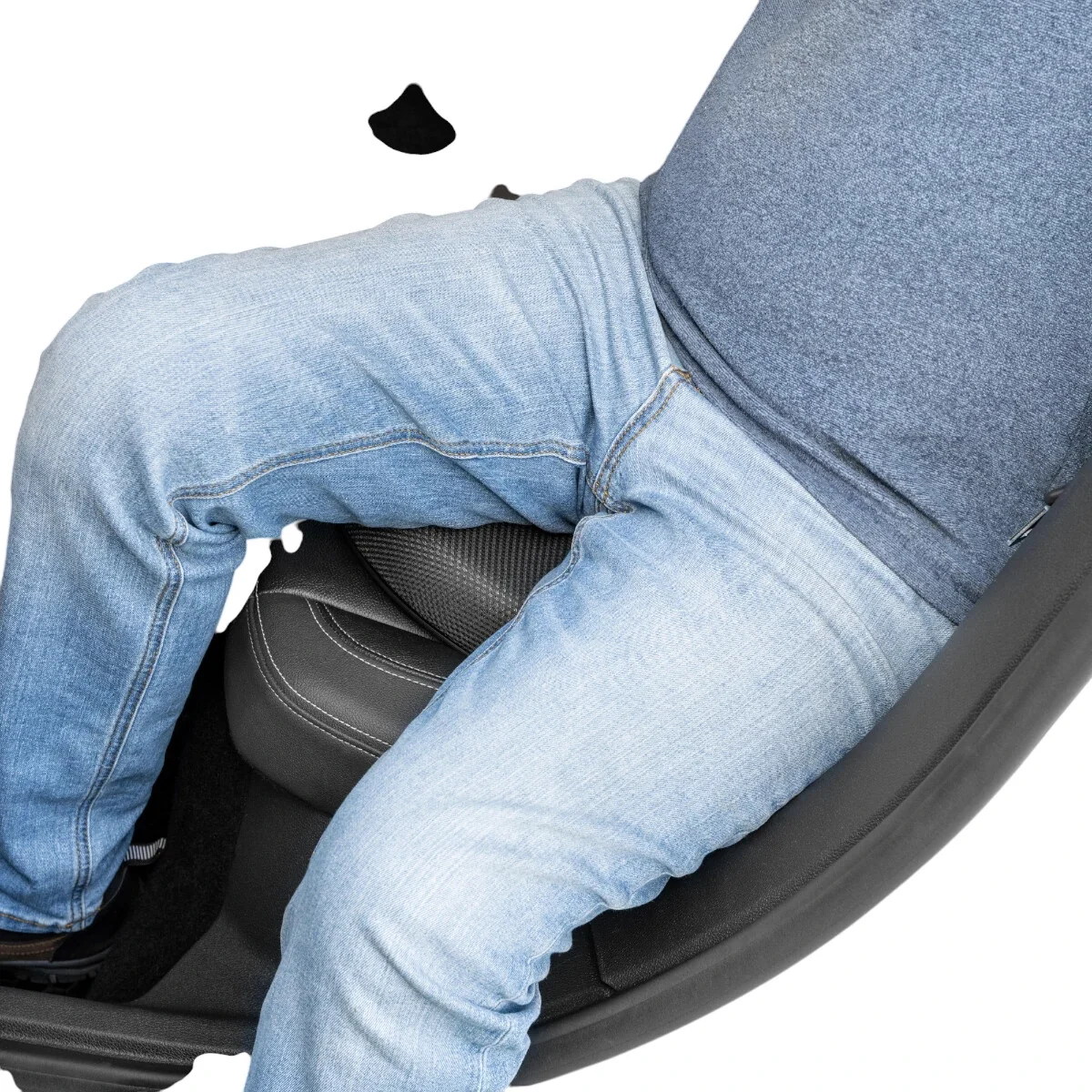 Timago otočný ergonomický sedák TWISTER Farba: čierna