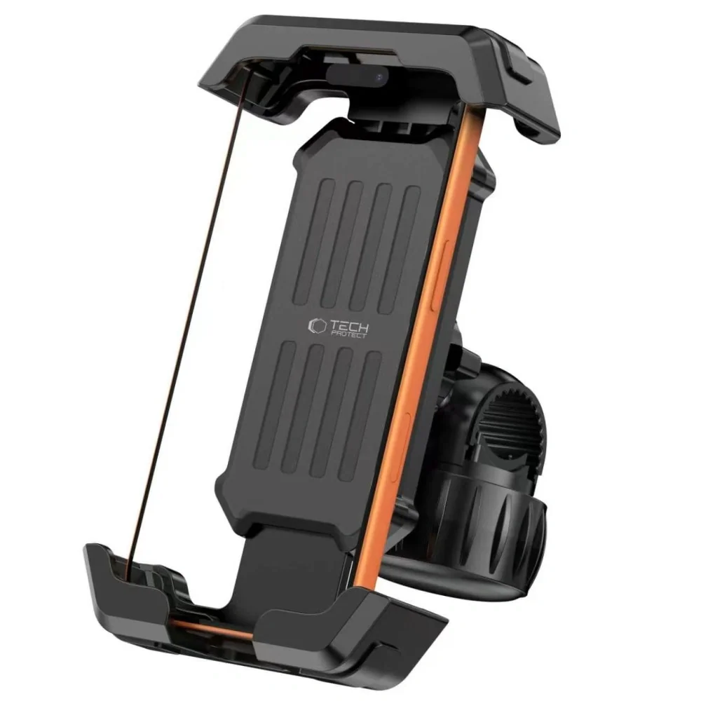 Tech-Protect V6 držiak na mobil na bicykel / motocykel, čierny