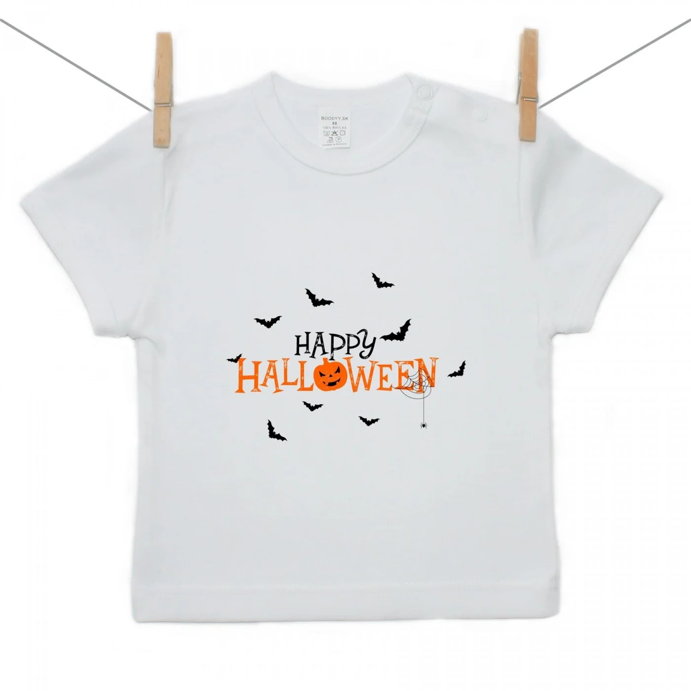 Boodyy Tričko s krátkym rukávom Happy Halloween Veľkosť: 110