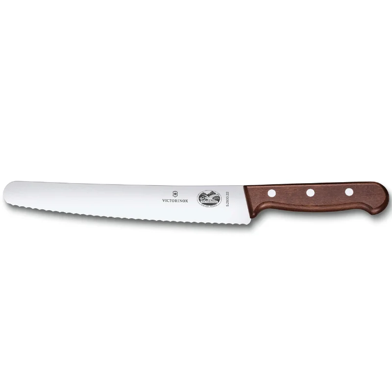 Victorinox nôž na chlieb a pečivo 22cm, drevený