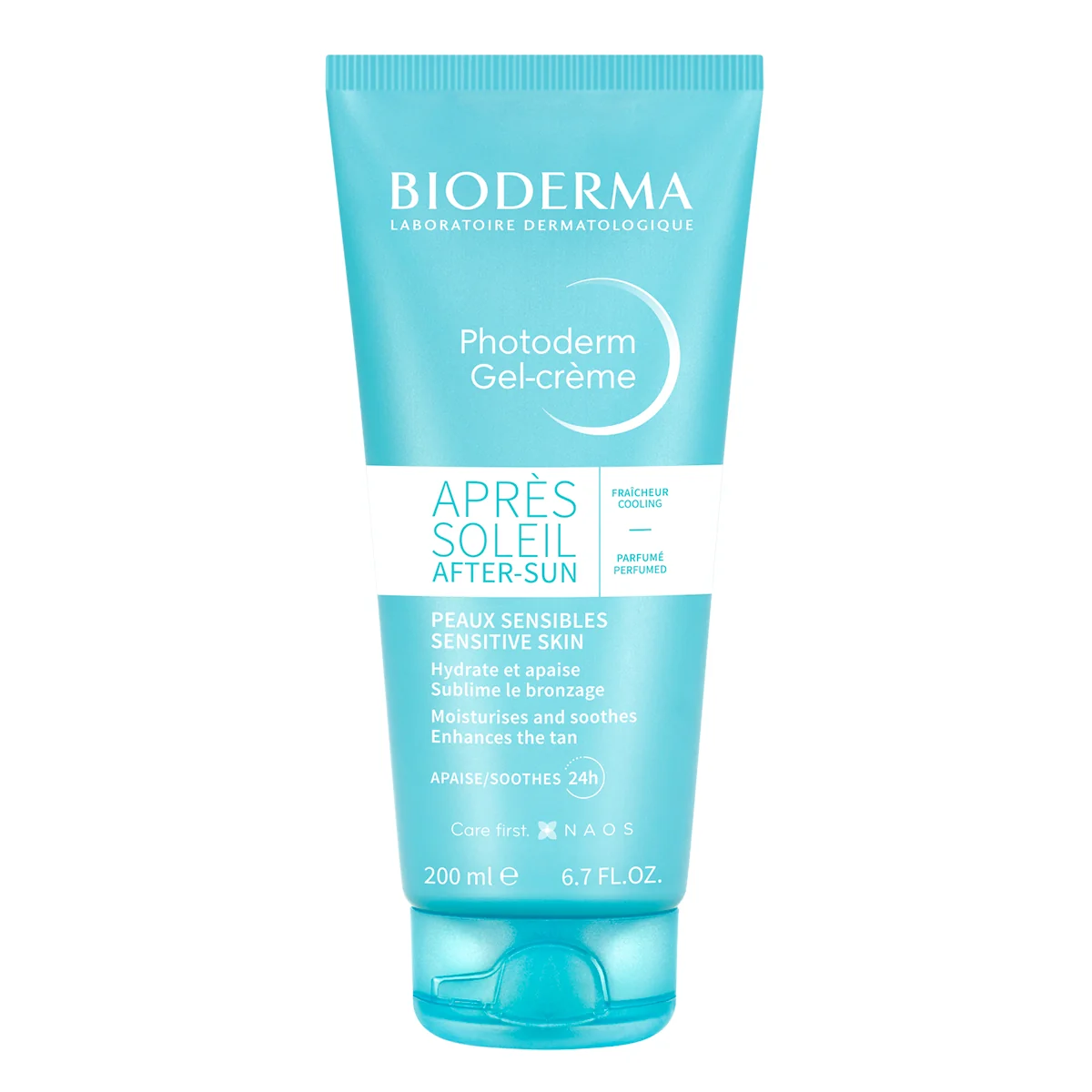 BIODERMA Photoderm After sun gel-krém po opaľovanie 1×200 ml, telový gel-krém po opaľovanie