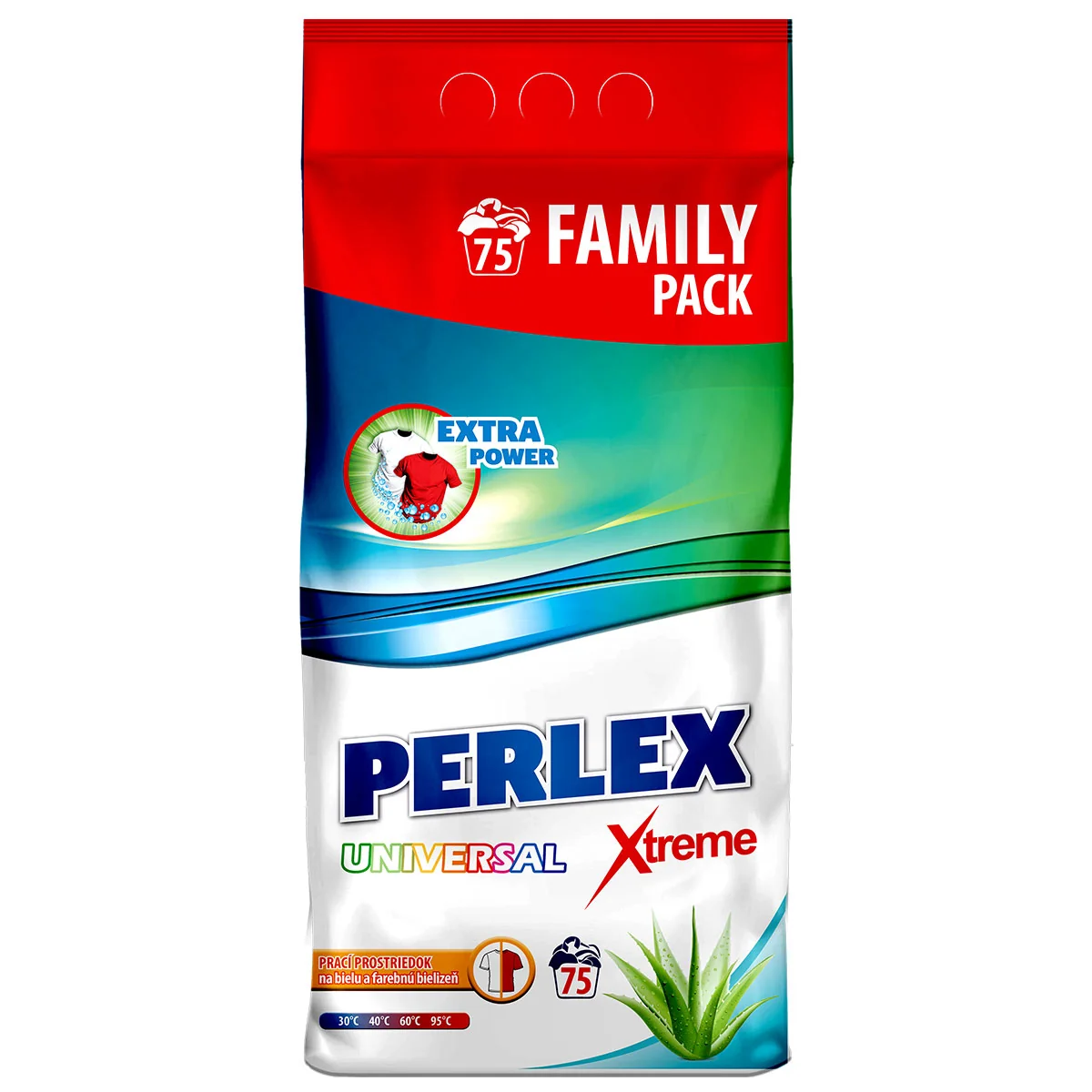 Perlex prací prostriedok 7,5kg / 75 praní Universal 1×7,5 kg, prášok na pranie