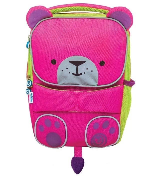 Trunki Toddlepak Batoh, Macko Betsy, ružový 1×1 ks