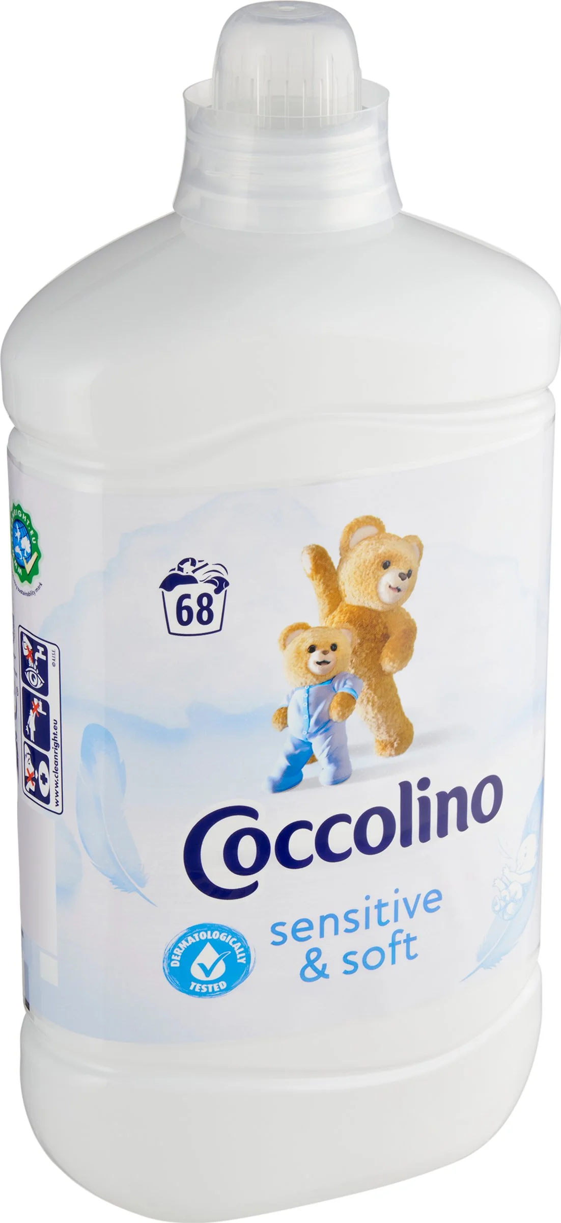 Coccolino aviváž 68PD Sensitive 1×1700 ml, aviváž