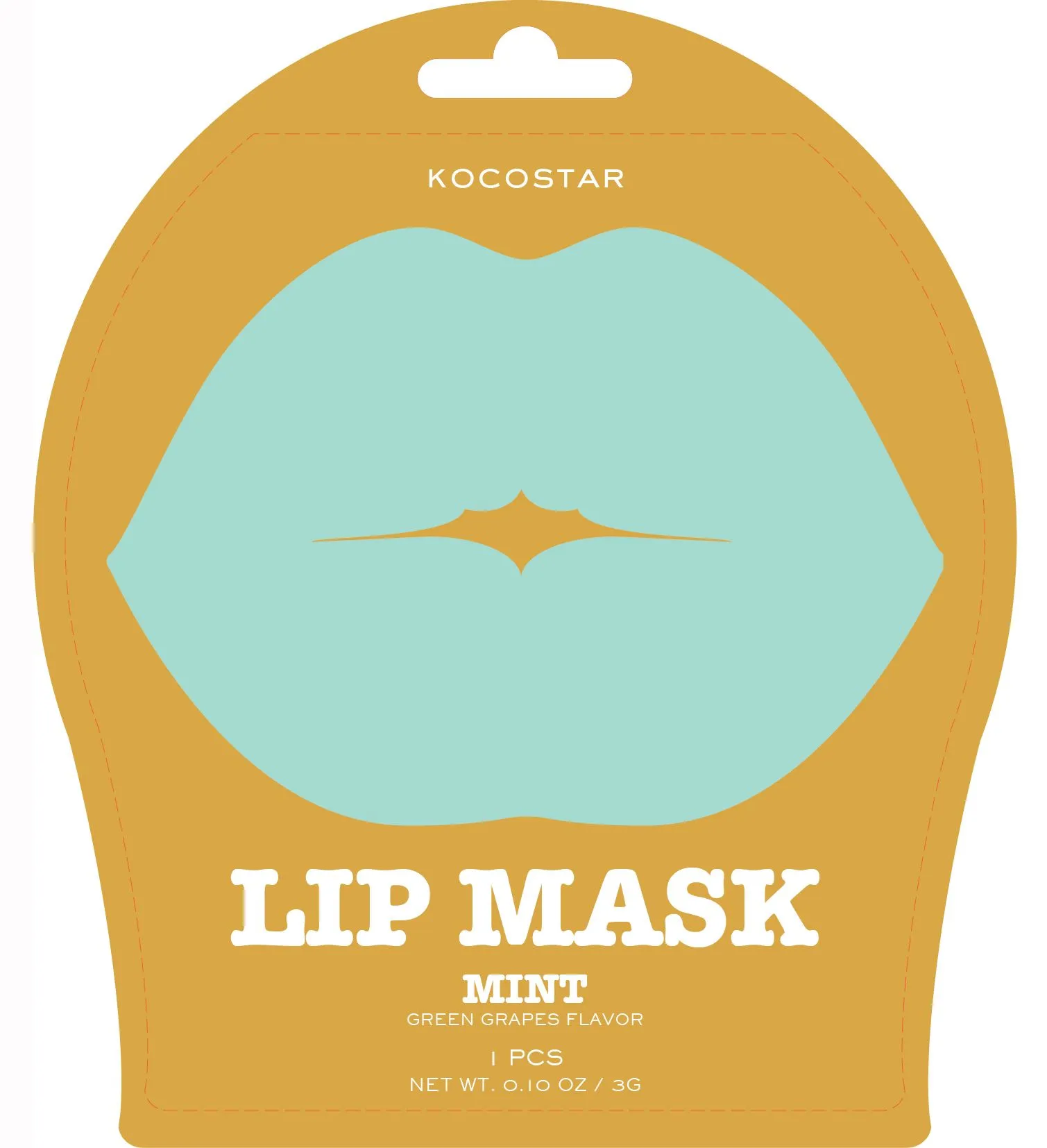 Kocostar Mint Lip Mask 3 g / 1 sheet