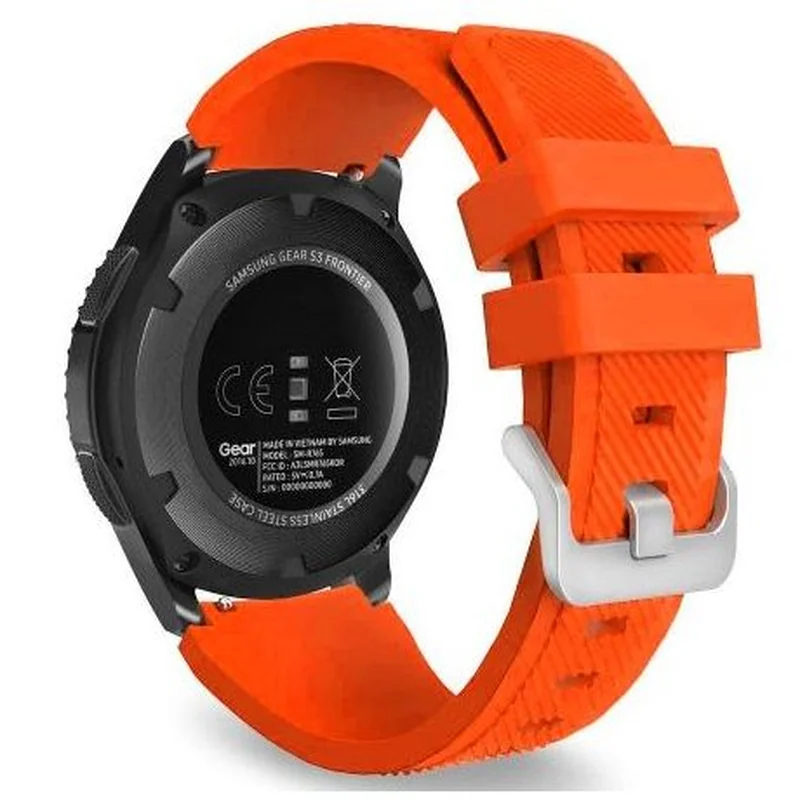 BStrap Silicone Sport remienok na Huawei Watch 3 / 3 Pro grep orange