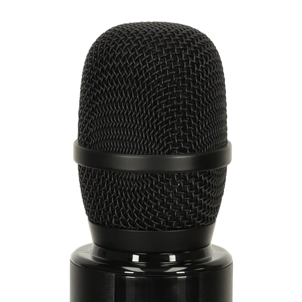 Bezdrôtový karaoke mikrofón detský, Bluetooth, 5 W, čierny