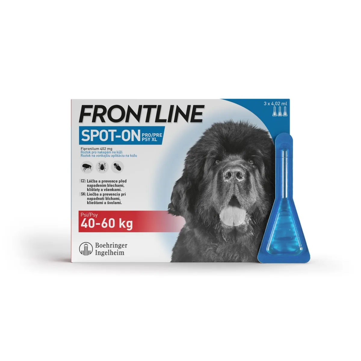 FRONTLINE spot-on pro DOG XL  3 x 4,02 ml