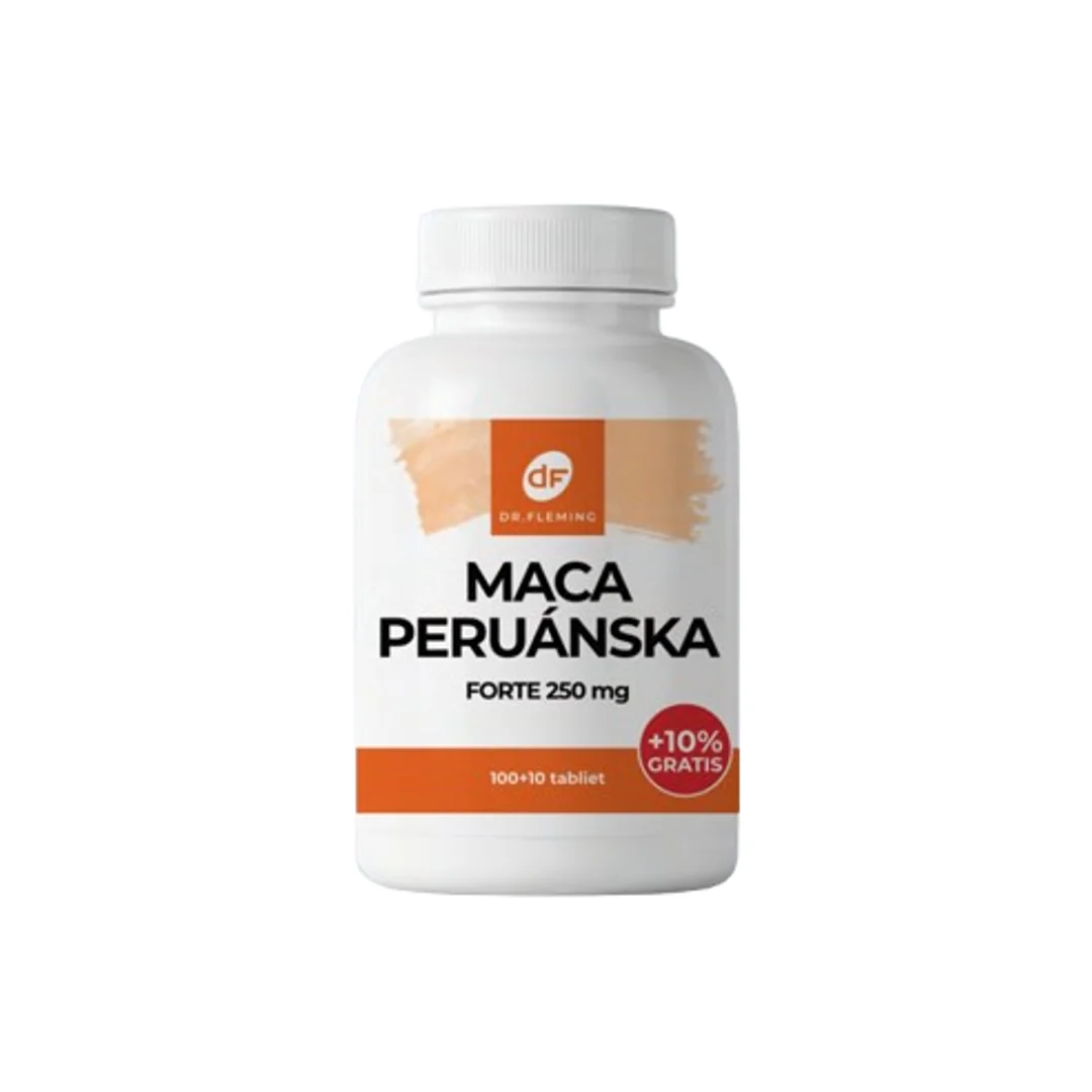 DR. FLEMING Maca Peruánska forte 250mg +10% gratis 110ks