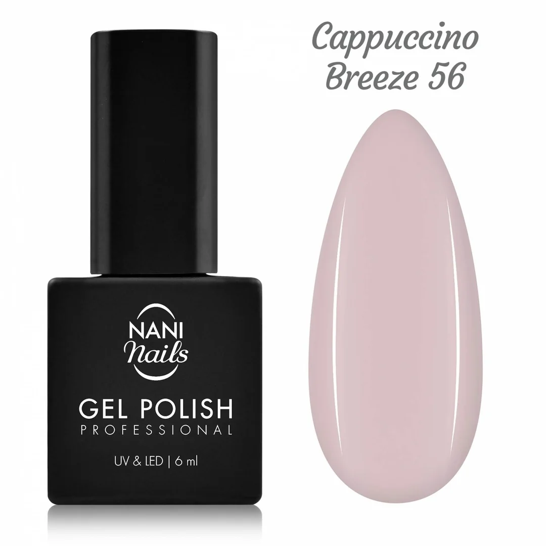 Gél lak – Cappuccino Breeze 6 ml, UV/LED gél lak
