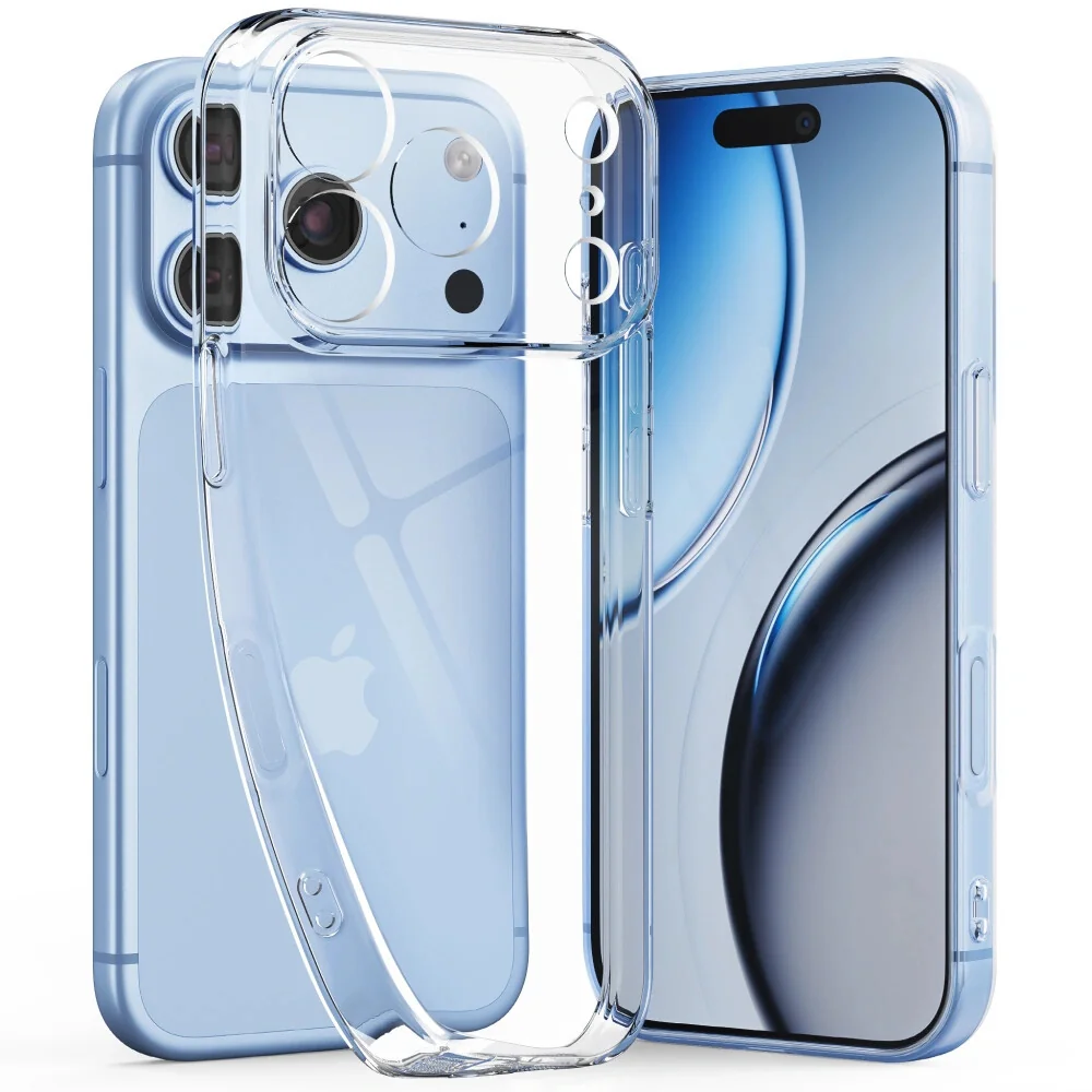 Tech-Protect FlexAir kryt na iPhone 17 Pro / 18 Pro, priesvitný