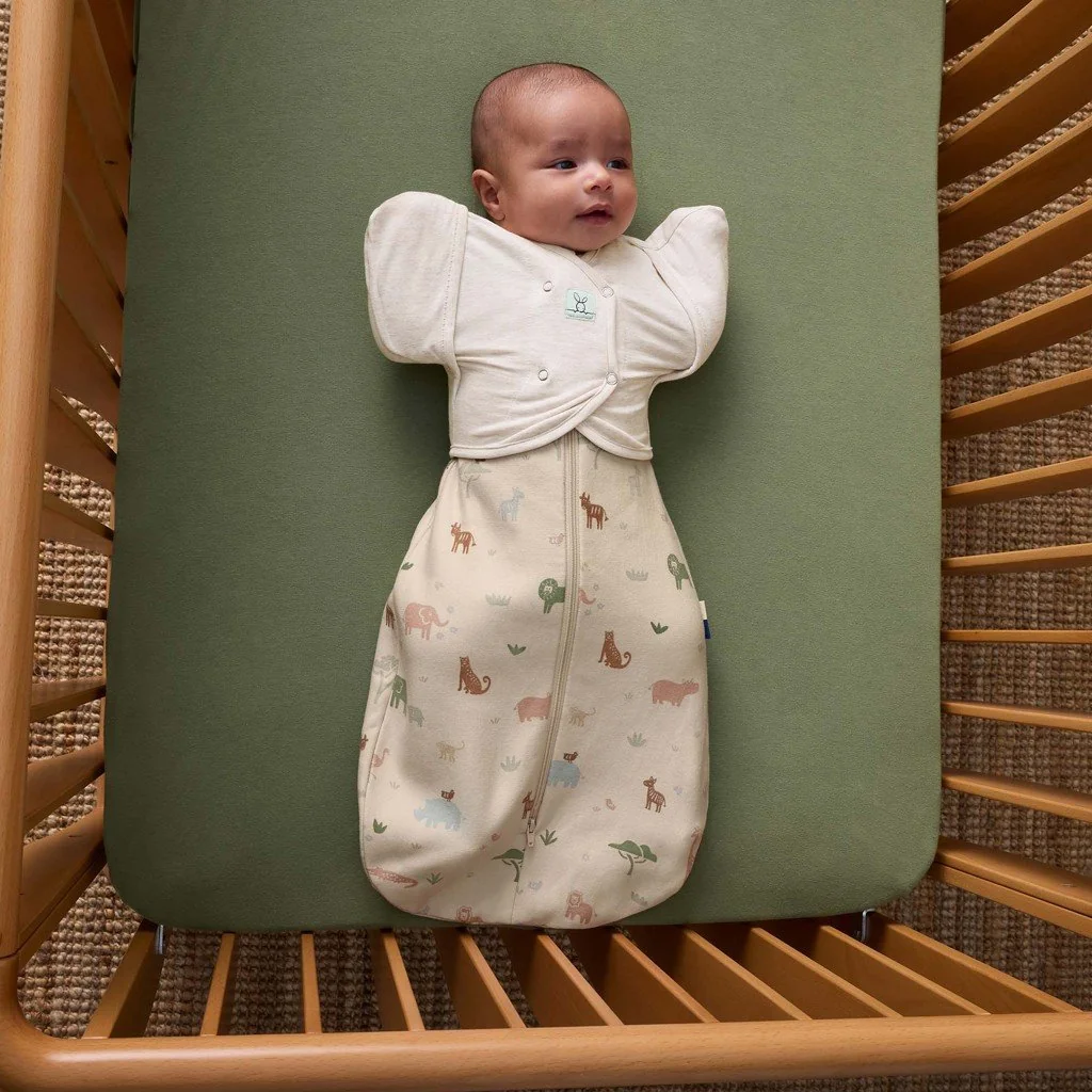Zavinovačka a vak na spanie 2v1 Cocoon Savannah 3-6m, 6-8 kg, 0,2 tog