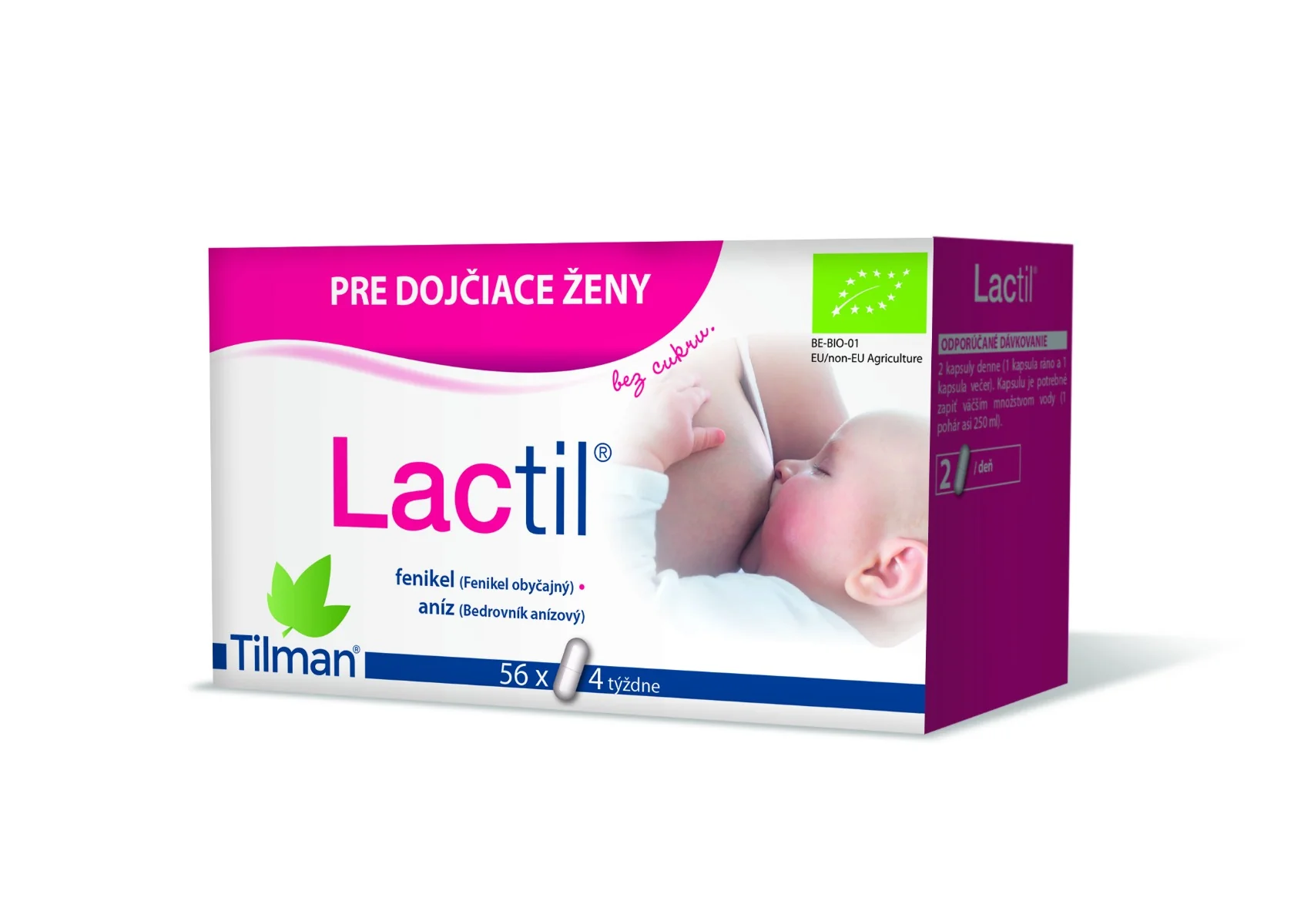 Lactil 1×56 cps, výživový doplnok