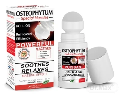 OSTEOPHYTUM Special Muscles ROLL-ON 1×50 ml, masážna guľôčka
