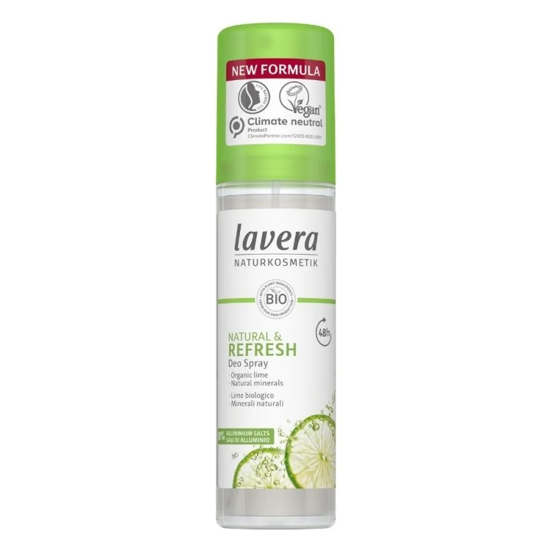 Lavera Lavera Deo Spr Refresh s vôňou Limetky 75ml 1×75 ml, dezodorant v spreji