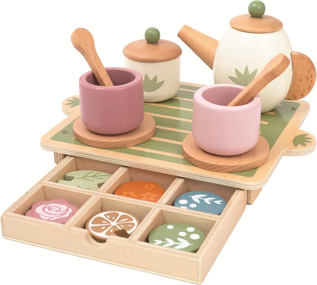2Kids Toys Drevená čajová súprava