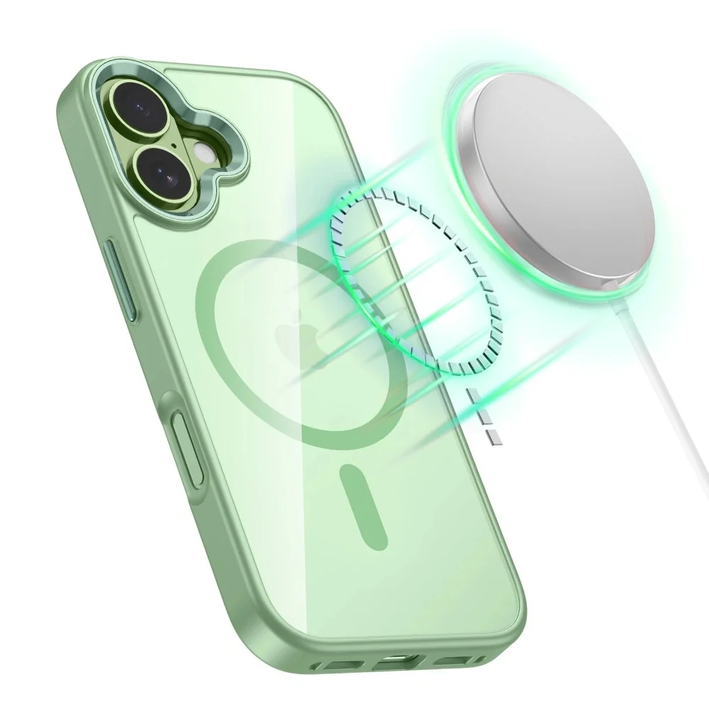 Tech-Protect MagMat MagSafe kryt na iPhone 17, zelený