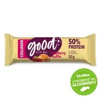 Good by Dr. Max Protein Bar 50% Raspberry Muffin 50 g