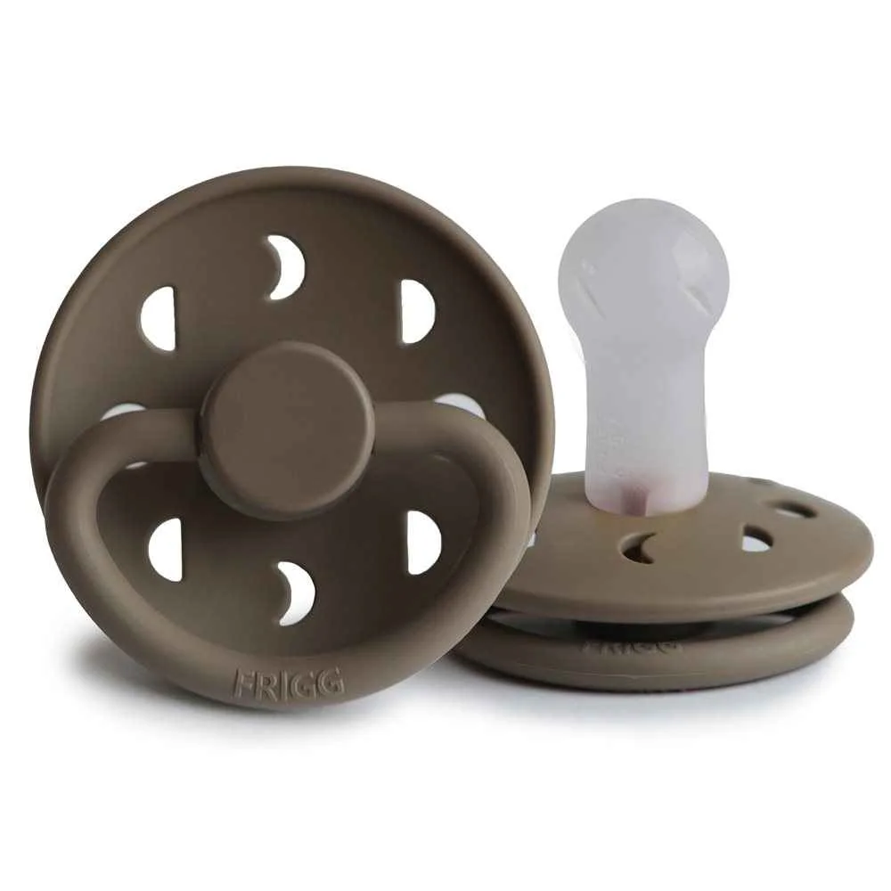 FRIGG Moon Phase silikónový cumlík Portobello,  +6m 1×1 ks, cumlík