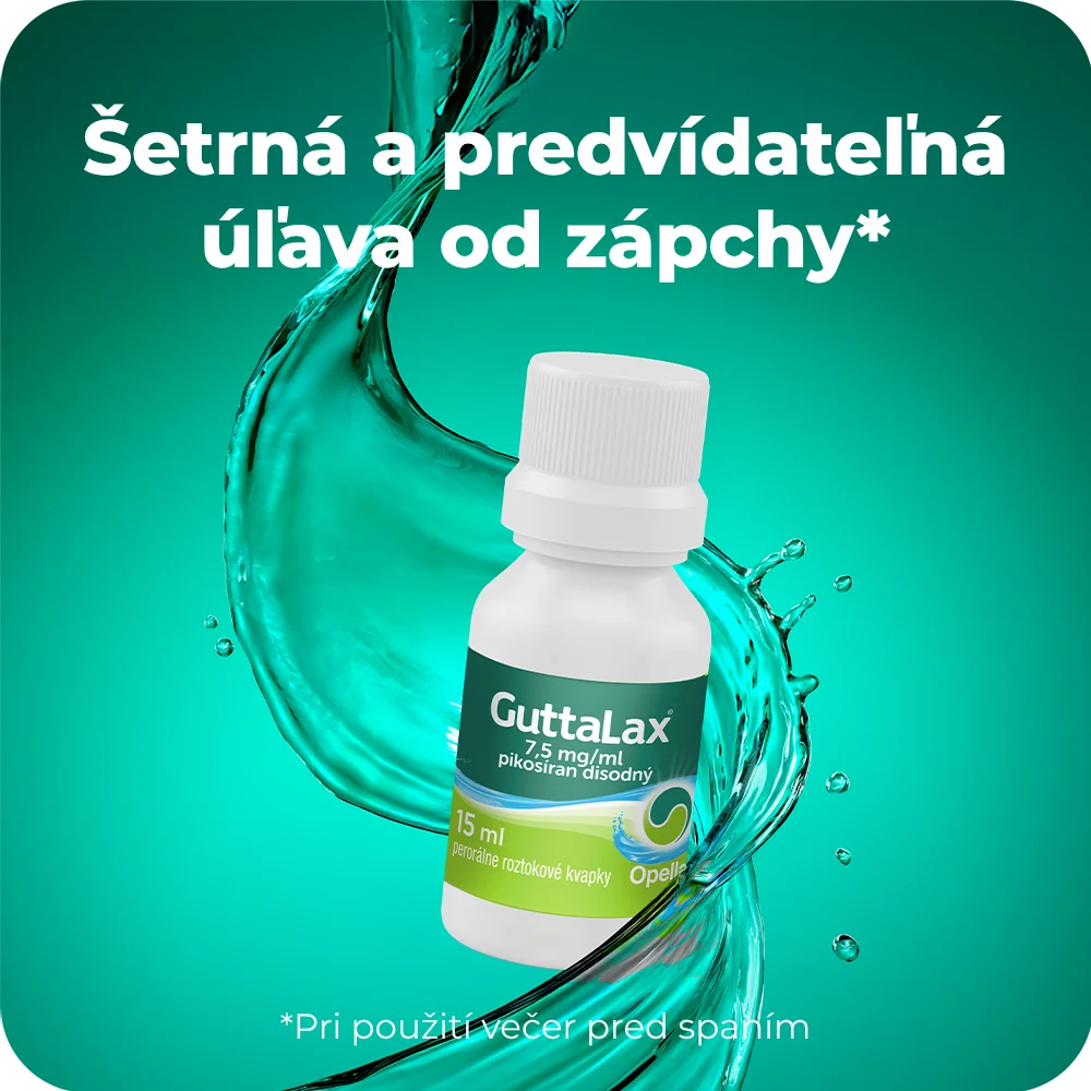 Guttalax 1×15 ml, kvapky