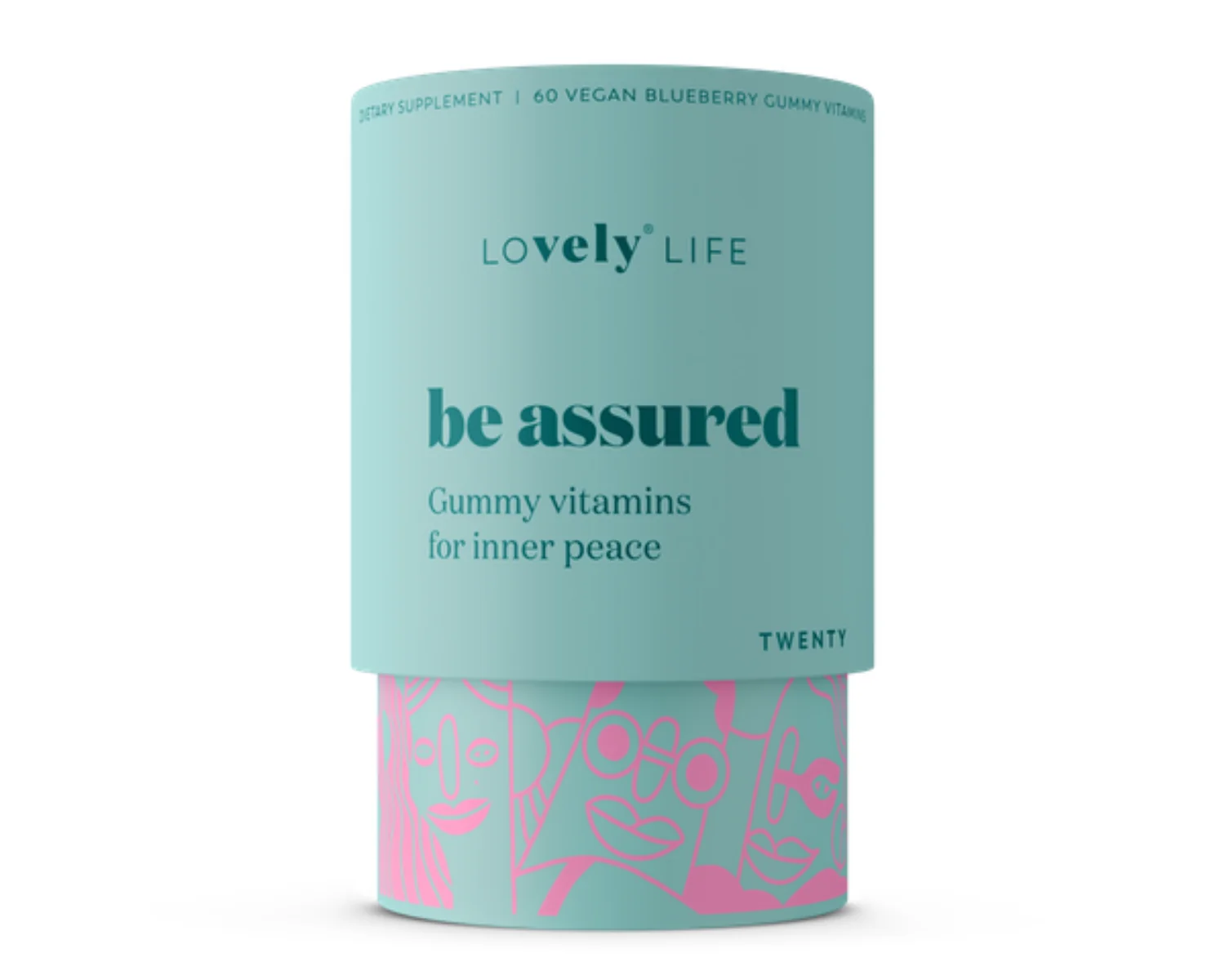 Vely Be Assured Gumene Vit Vnutorny Pokoj 150g 1×150 g, výživový doplnok