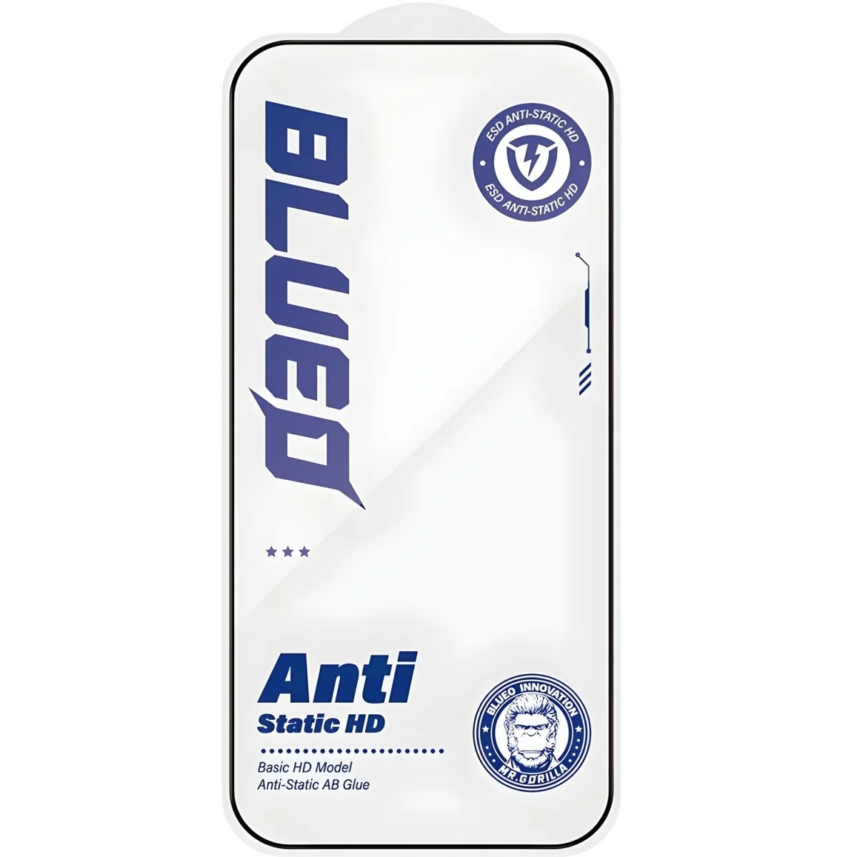 Ochranné sklo Blueo Anti-Static HD Glass pre Apple iPhone 16 Pro/17/17 Pro čierna