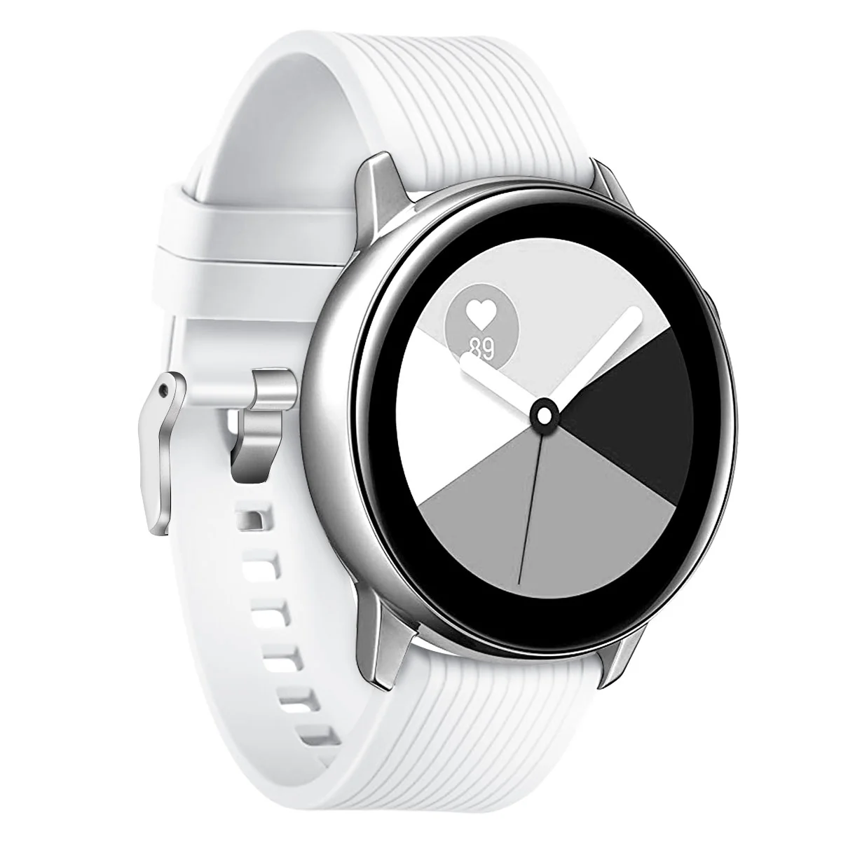BStrap Silicone Line remienok na Samsung Galaxy Watch 42mm (Large) white