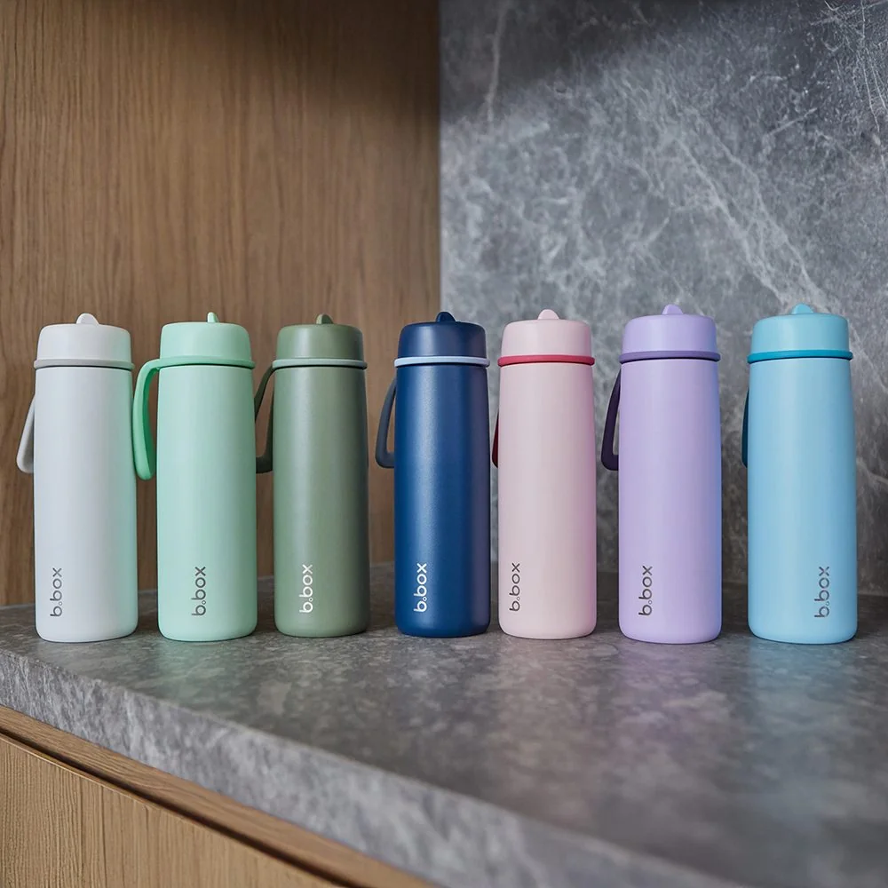 Nerezová termofľaša so slamkou 690 ml spearmint