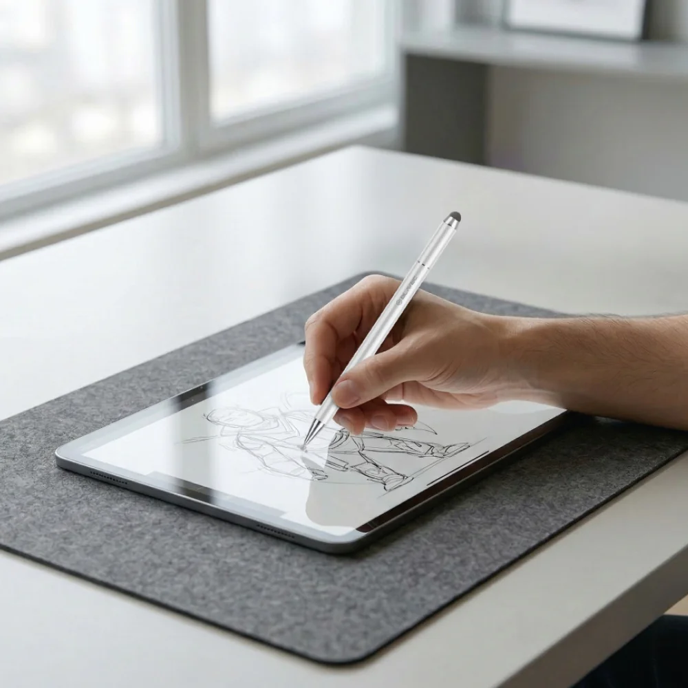 Blavec BPS-01 Passive Stylus pero na tablet a mobil, biely