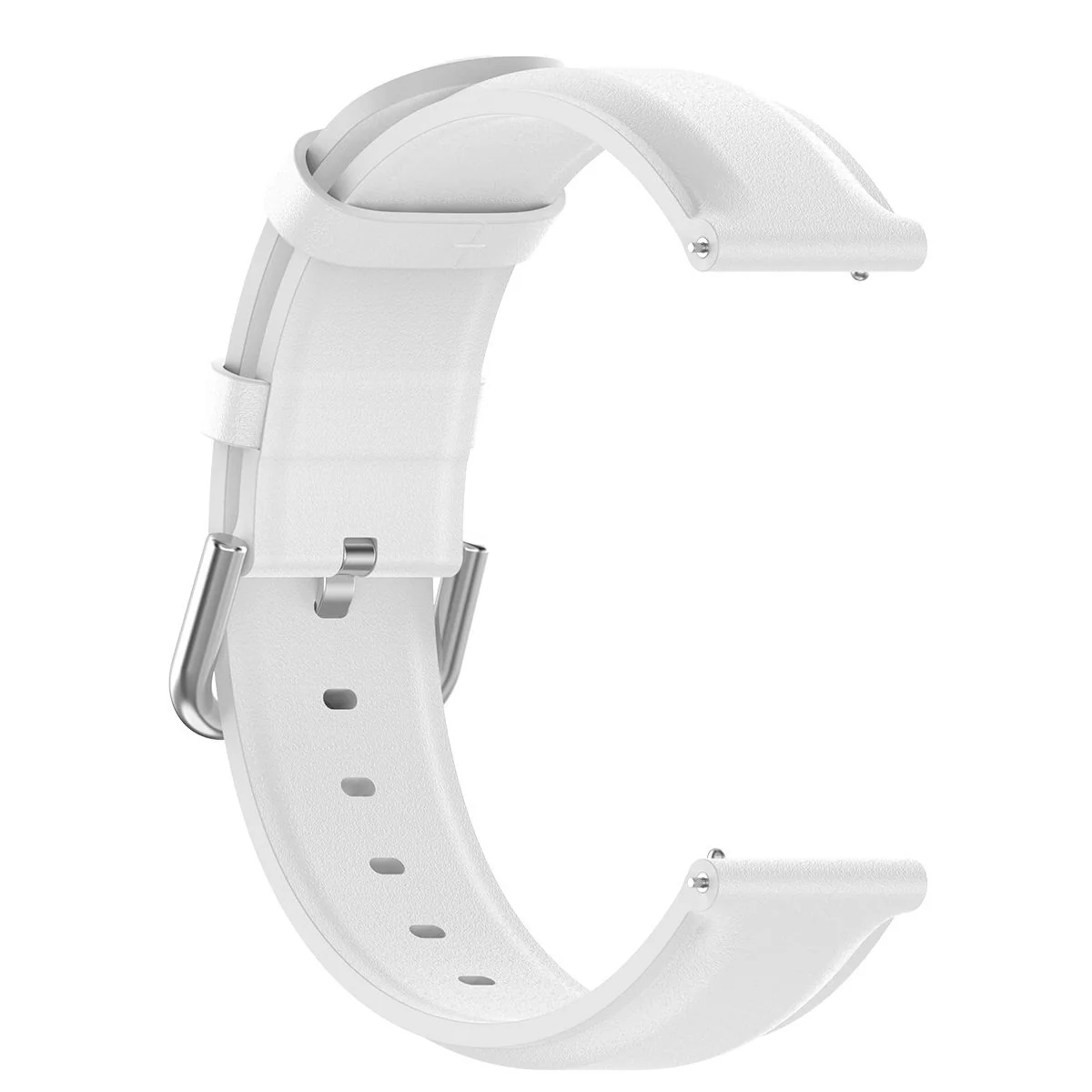 BStrap Leather Lux remienok na Xiaomi Watch S1 Active white