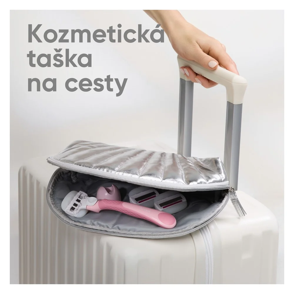 Xmass set Gillette Venus ComfortGlide Miami holiaci strojček, 3 hlavice + držiak sprchy 1 set