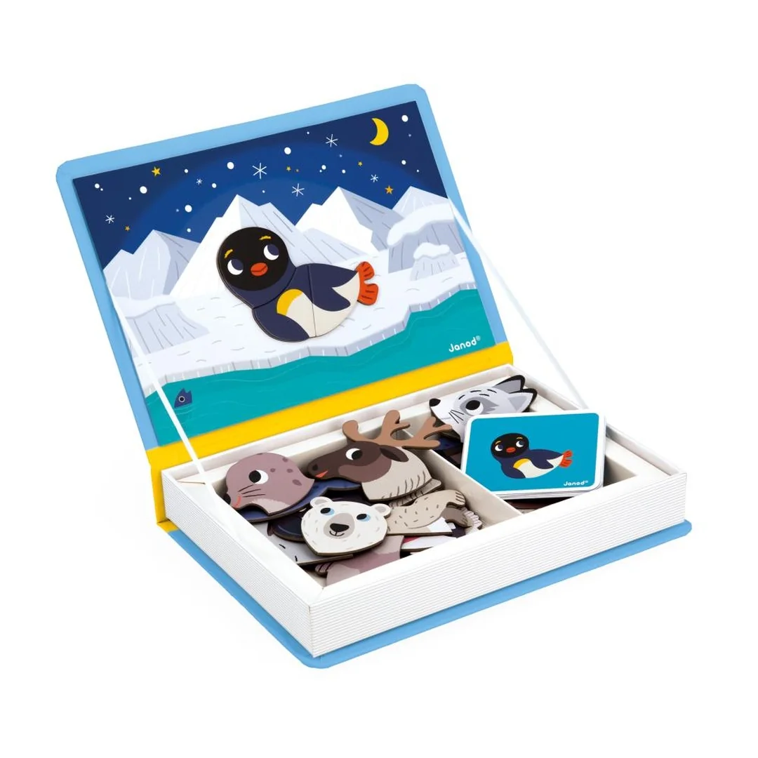 Janod Magnetibook Polárne zvieratká 