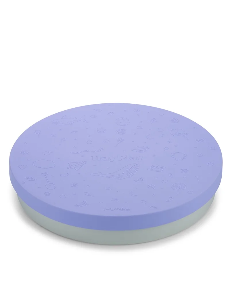 Senzorický triediaci podnos Play Tray fialový