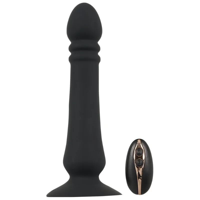 Prirážací análny vibrátor Dream Orgasm s ovládaním 19,5 cm