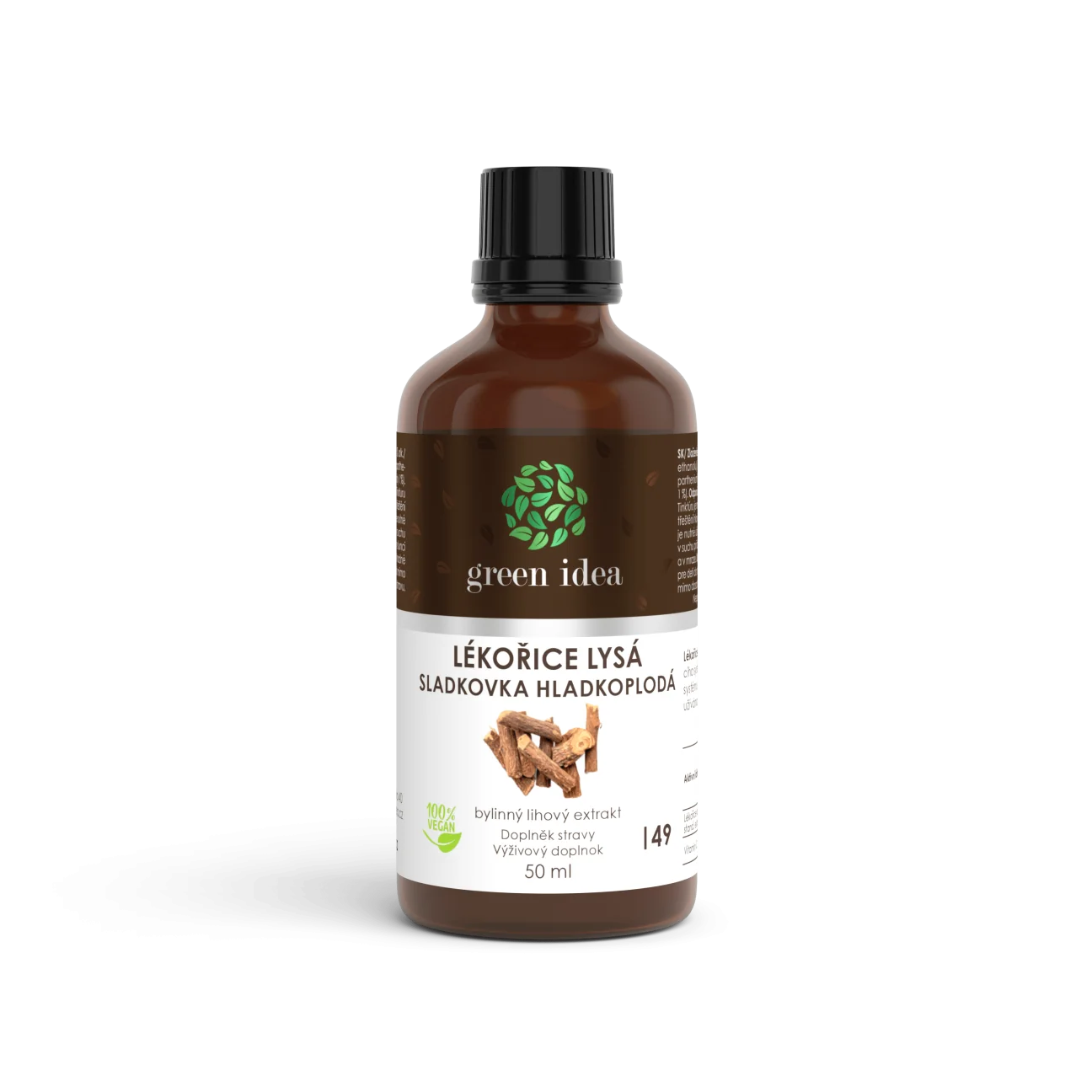 Sladké drievko tinktúra – kvapky 50 ml – Green idea