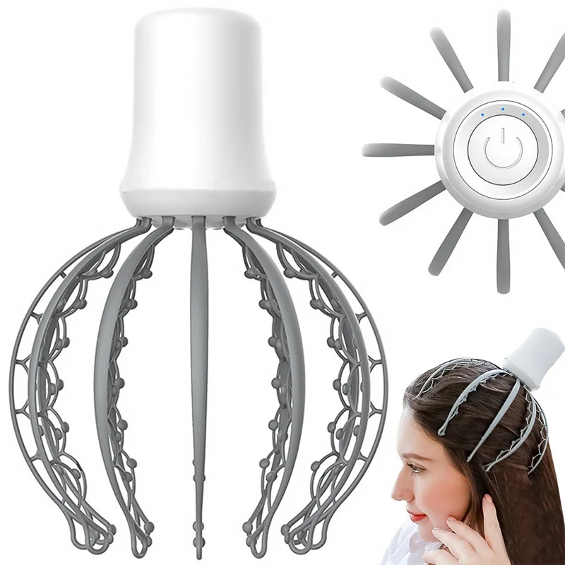 Masážny prístroj na hlavu elektrický vibračný a relaxačný HEAD MASSAGER