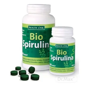 Health Link SPIRULINA BIO 1×100 tbl, vitamíny