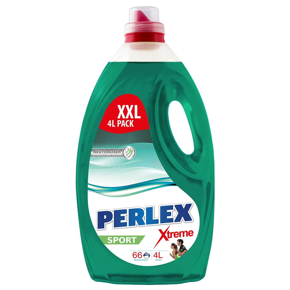 Perlex prací gél 4L / 66 praní Sport 1×4L, gél na pranie