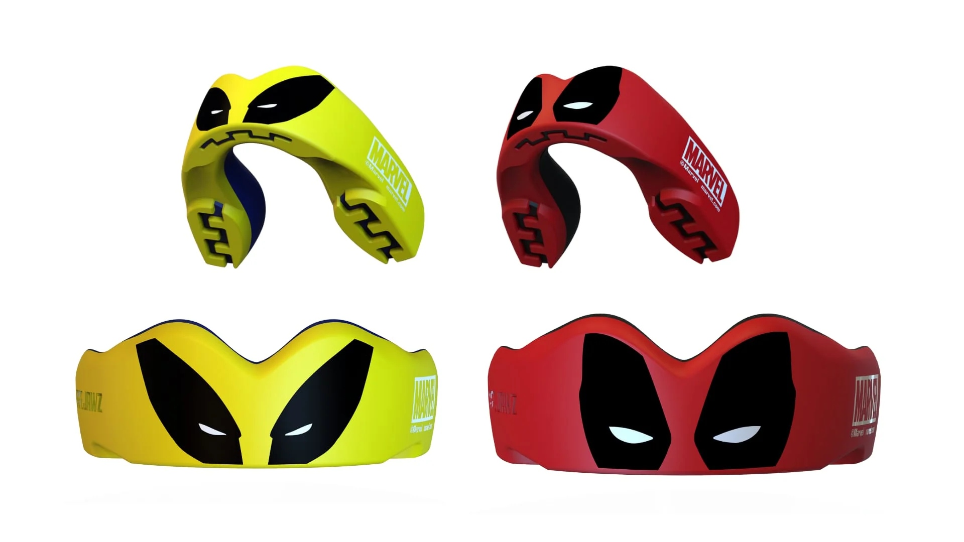 Chránič zubov Deadpool Farba: žltá