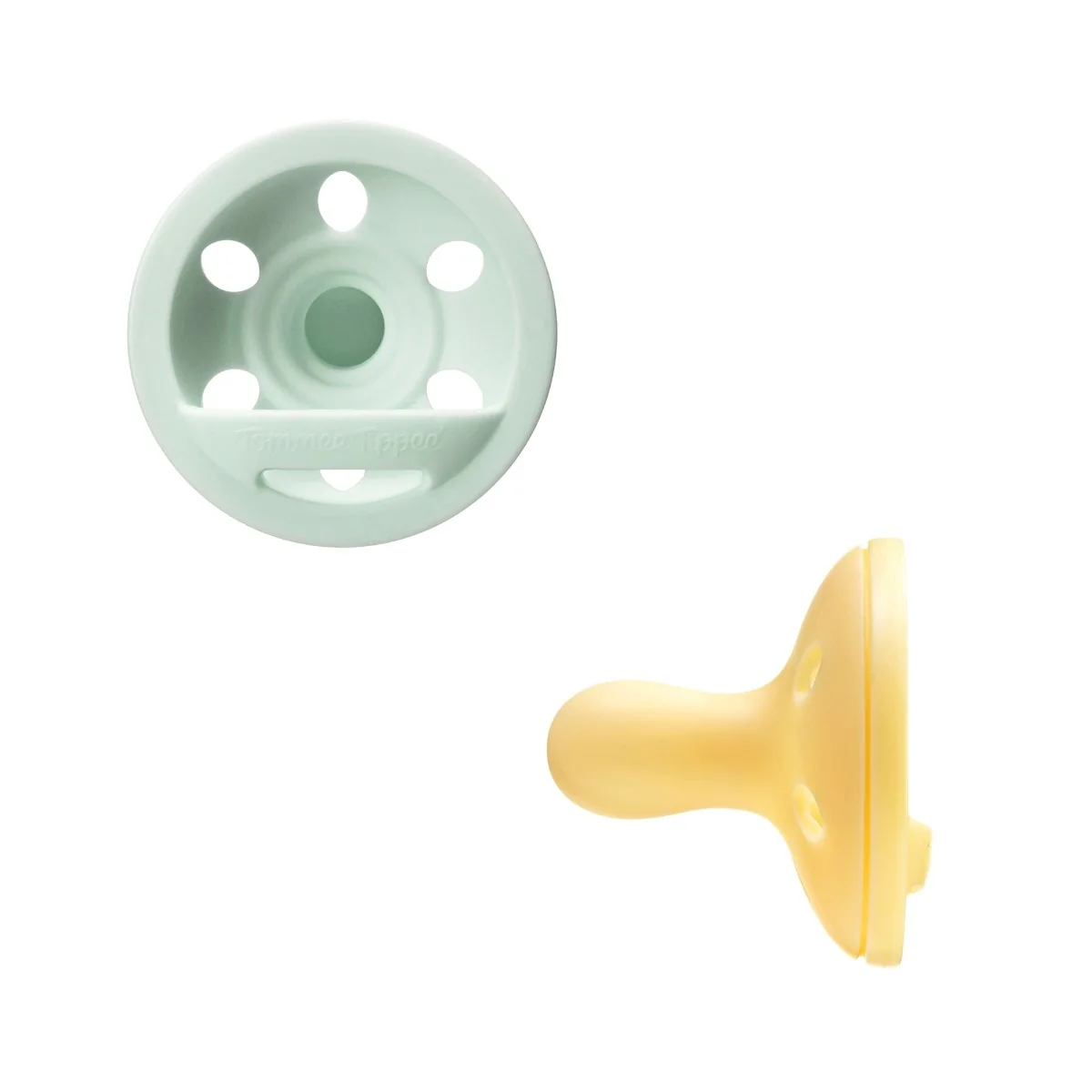 Tommee Tippee Silikónový Cumlík Breast-like 0-6m, 2 ks 2 ks