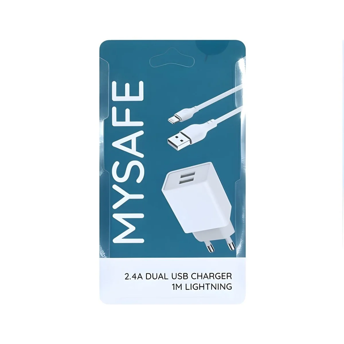 Nabíjačka MySafe - CH23A - 1m - Biela
