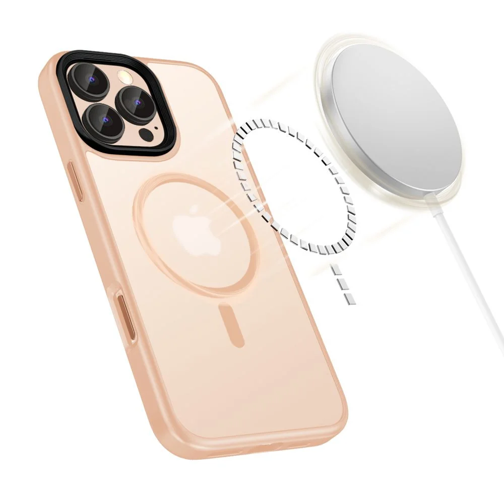 Tech-Protect Magmat MagSafe kryt na iPhone 16 Pro Max, hnedé