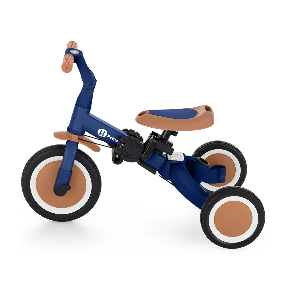 PETITE&MARS Trojkolka multifunkčná 5v1 Turbo Enigmatic Blue 1×1 ks, multifunkčná trojkolka