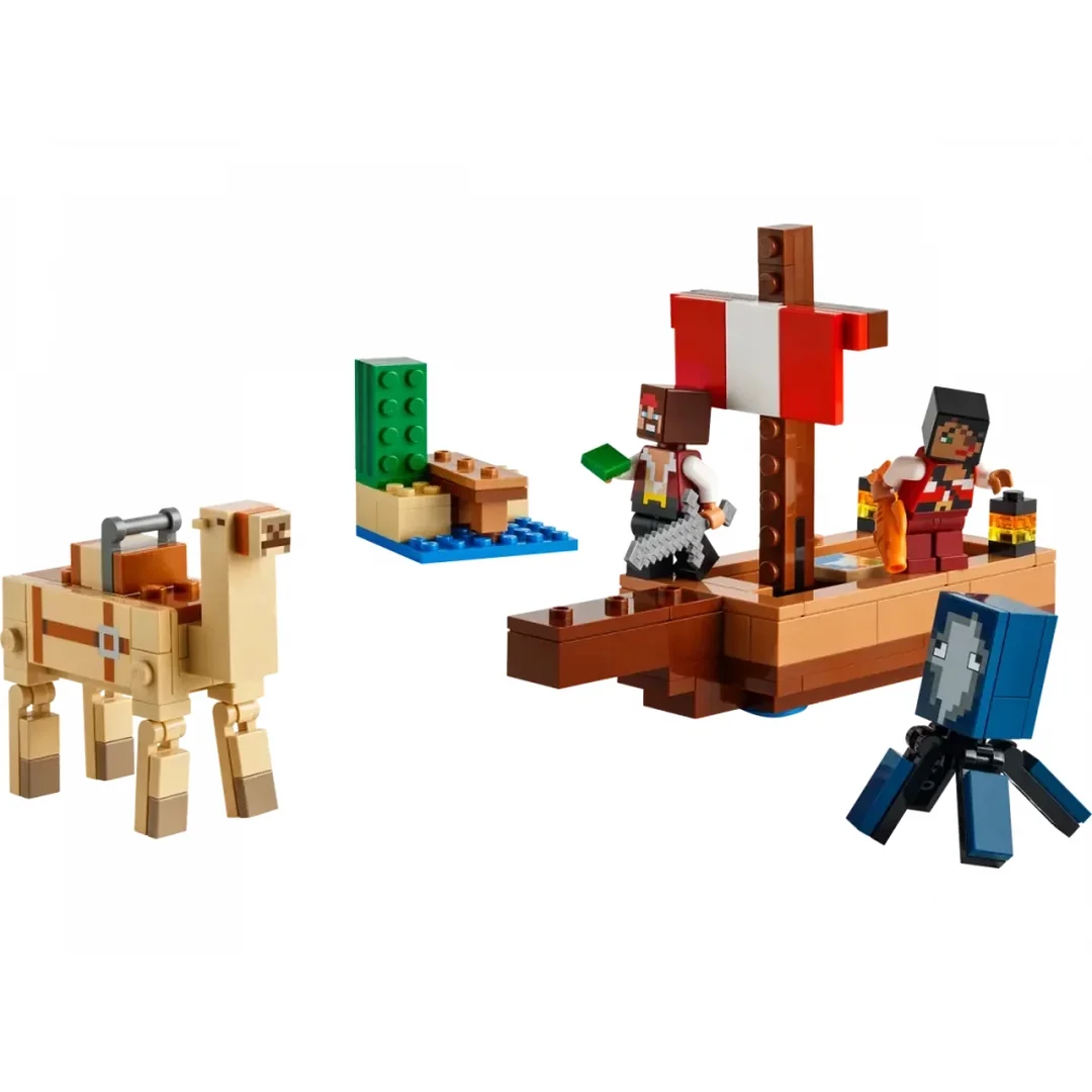 LEGO® Minecraft® 21259 Plavba na pirátskej lodi